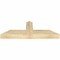 Ekena Millwork Portland Rough Sawn Timber Gable Bracket, Douglas Fir, 36"W x 12"H x 4"D x 4"F, 8/12 Pitch GBW036X12X0404POR00RDF - alternate 4